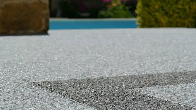 moquette de pierre drainante qui favorise la perméabilité des sols