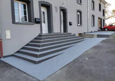 Réalisation Home Résine pour cet escalier