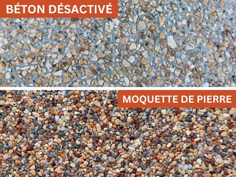Béton désactivé : caractéristiques et applications