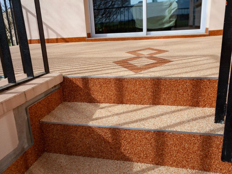 Escalier Black Friday moquette de pierre