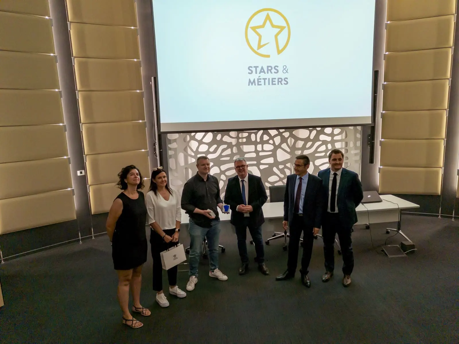 Remise trophée star métier 2020